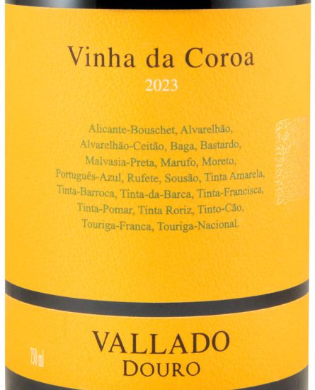 2023 Vallado Vinha da Coroa red