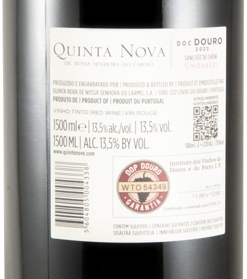 2023 Quinta Nova Unoaked tinto 1,5L
