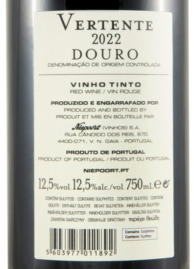 2022 Niepoort Vertente tinto