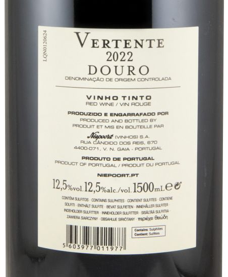 2022 Niepoort Vertente tinto 1,5L