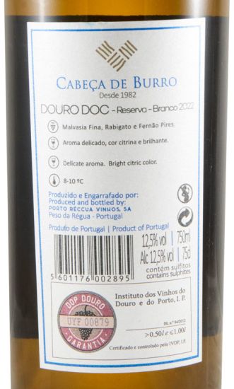 2022 Cabeça de Burro Reserva branco