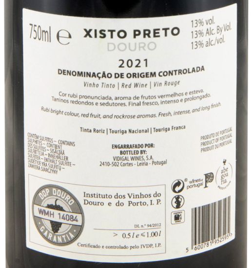 2021 Xisto Preto red
