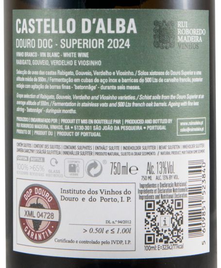 2024 Castello D'Alba Superior branco