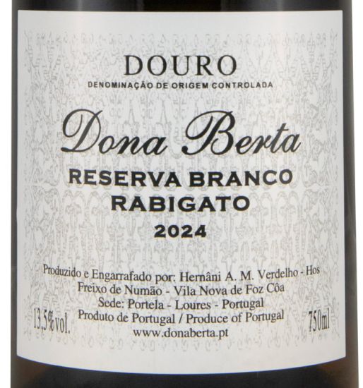 2024 Dona Berta Rabigato Reserva white