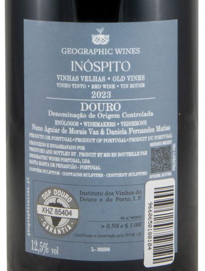 2023 Inóspito Almendra Vinhas Velhas tinto