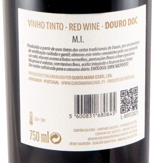 2023 Quinta Maria Izabel MI red