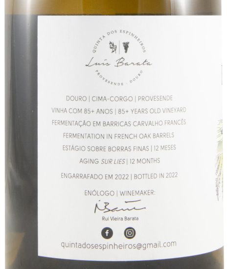 2021 Quinta dos Espinheiros Vinhas Velhas Reserva white