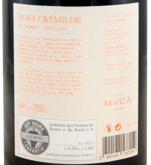 2023 Dona Cremilde red