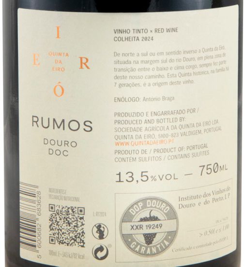 2024 Quinta da Eiró Rumos Colheita tinto
