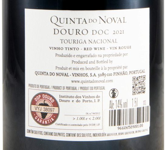 2021 Quinta do Noval Touriga Nacional tinto 1,5L