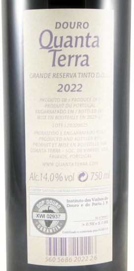 2022 Quanta Terra Grande Reserva tinto