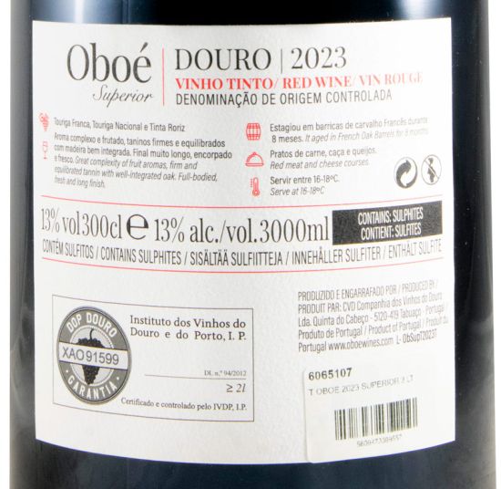 2023 Oboé Superior red 3L
