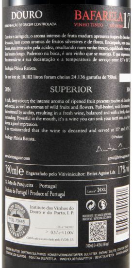 2024 Bafarela 17 Superior tinto