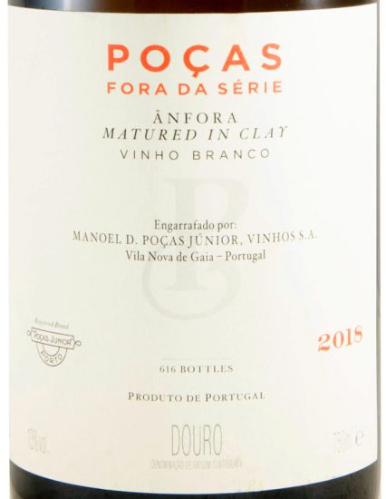 2018 Poças Fora da Série Ânfora white