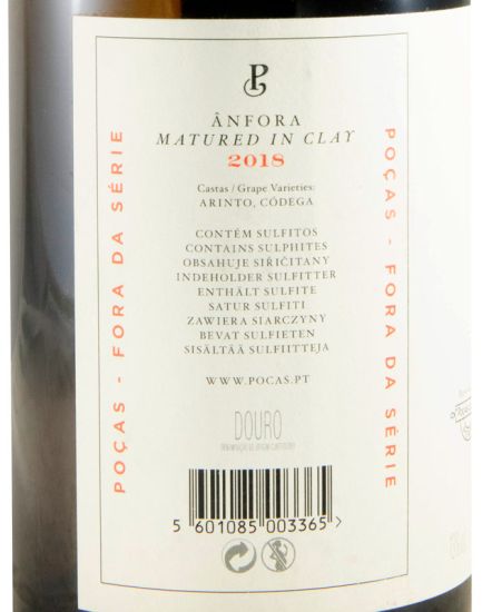 2018 Poças Fora da Série Ânfora white
