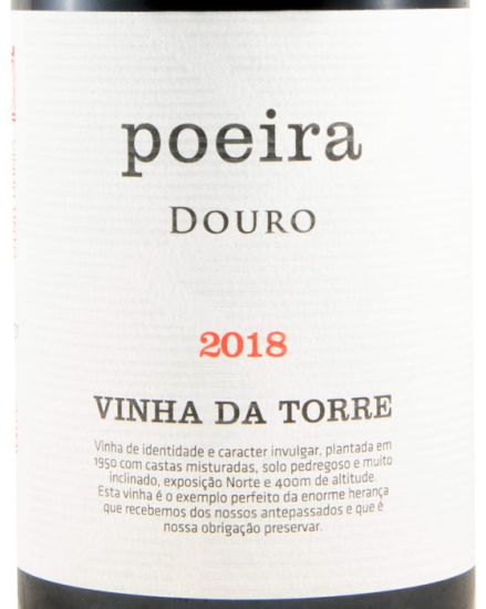 2018 Poeira Vinha da Torre red