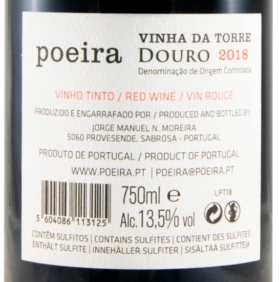 2018 Poeira Vinha da Torre red