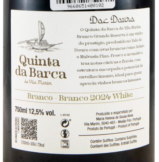 2024 Quinta da Barca Grande Reserva white
