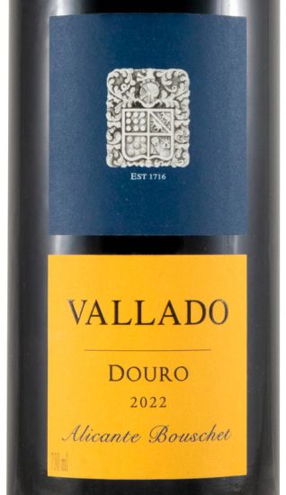2022 Vallado Alicante Bouschet biológico tinto