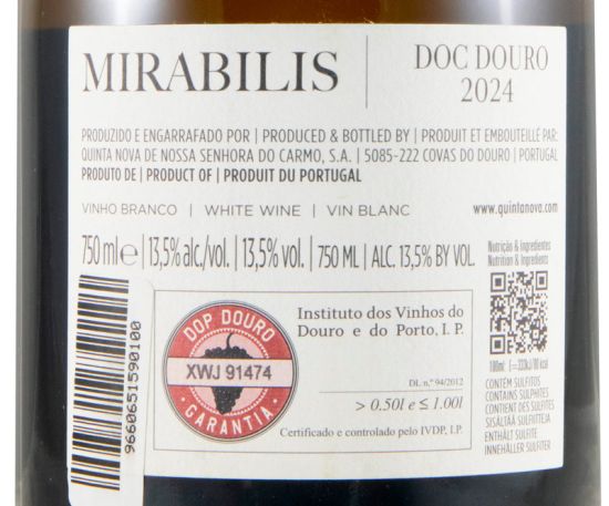 2024 Quinta Nova Mirabilis branco