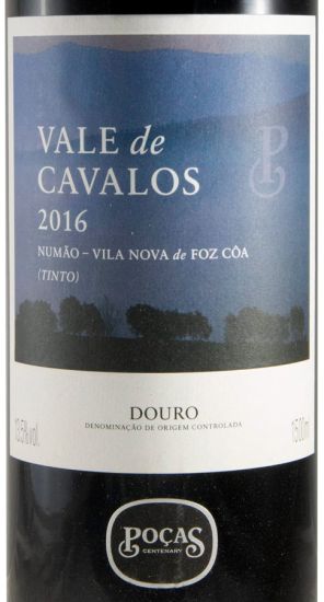 2016 Poças Vale de Cavalos red (with case) 1.5L