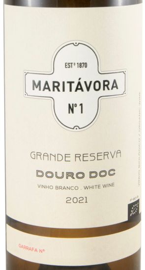 2021 Maritávora N.º 1 Grande Reserva biológico branco