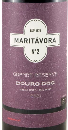 2021 Maritávora N.º 2 Grande Reserva organic red