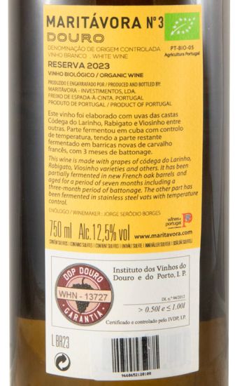 2023 Maritávora N.º 3 Reserva biológico branco