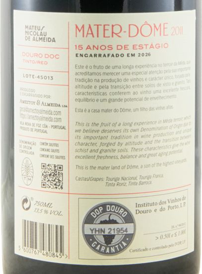 2011 Mater-Dôme red