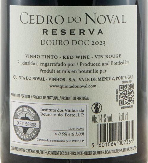 2023 Cedro do Noval Reserva tinto