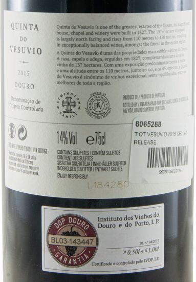 2015 Quinta do Vesuvio Cellar Release red