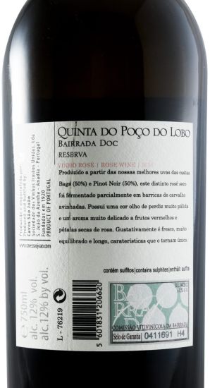 2018 Quinta do Poço do Lobo Reserva rosé