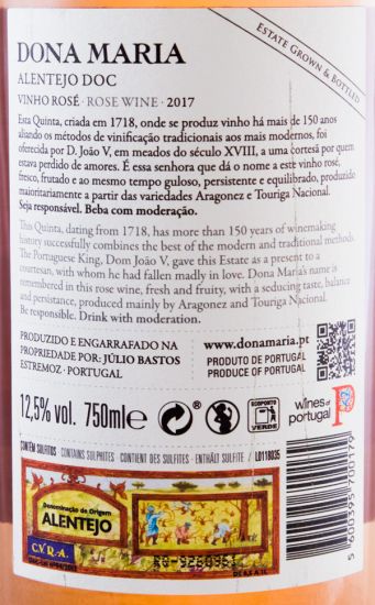 2017 Júlio Bastos Dona Maria rosé