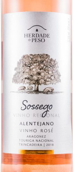 2018 Herdade do Peso Sossego rosé