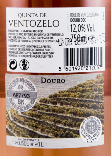 2016 Quinta de Ventozelo rosé
