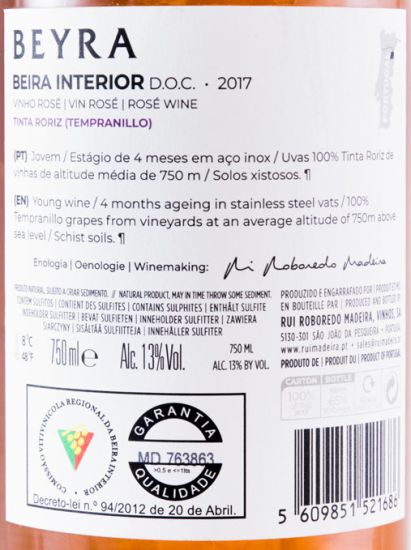 2017 Beyra rosé