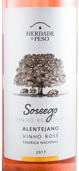 2017 Herdade do Peso Sossego rosé