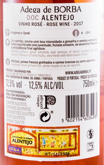 2017 Borba rosé