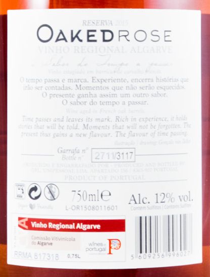 2015 Barranco Longo Oaked rosé