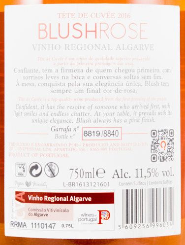 2016 Blush Barranco Longo rosé