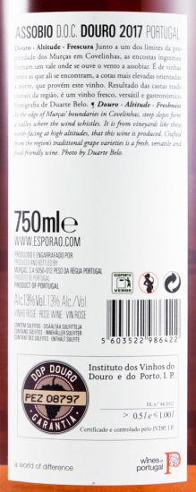 2017 Assobio rosé