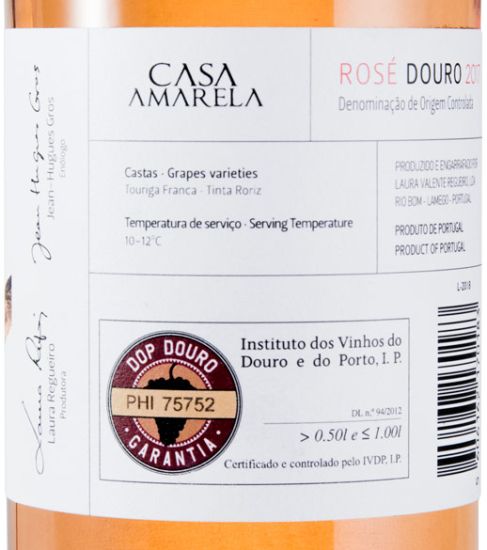 2017 Casa Amarela rosé