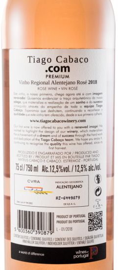 2018 Tiago Cabaço .Com rosé
