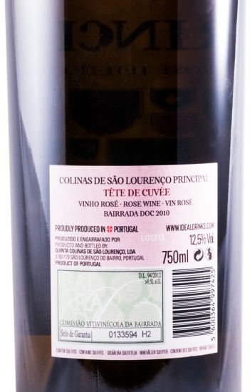 2010 Principal Téte de Cuvée rosé