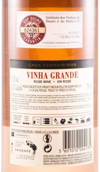 2018 Casa Ferreirinha Vinha Grande rosé