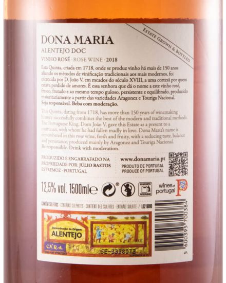 2018 Júlio Bastos Dona Maria rosé 1,5L