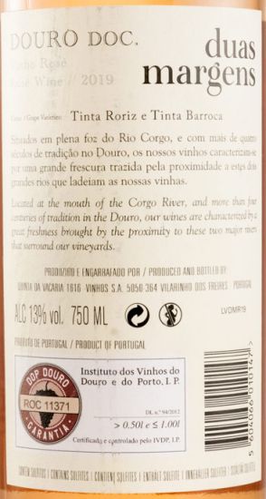 2019 Duas Margens rosé