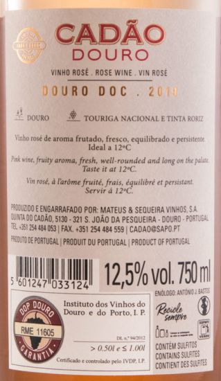 2019 Cadão rosé