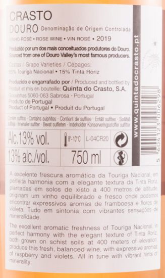 2019 Crasto rosé