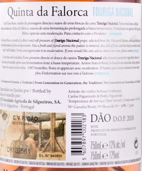2018 Quinta da Falorca rosé